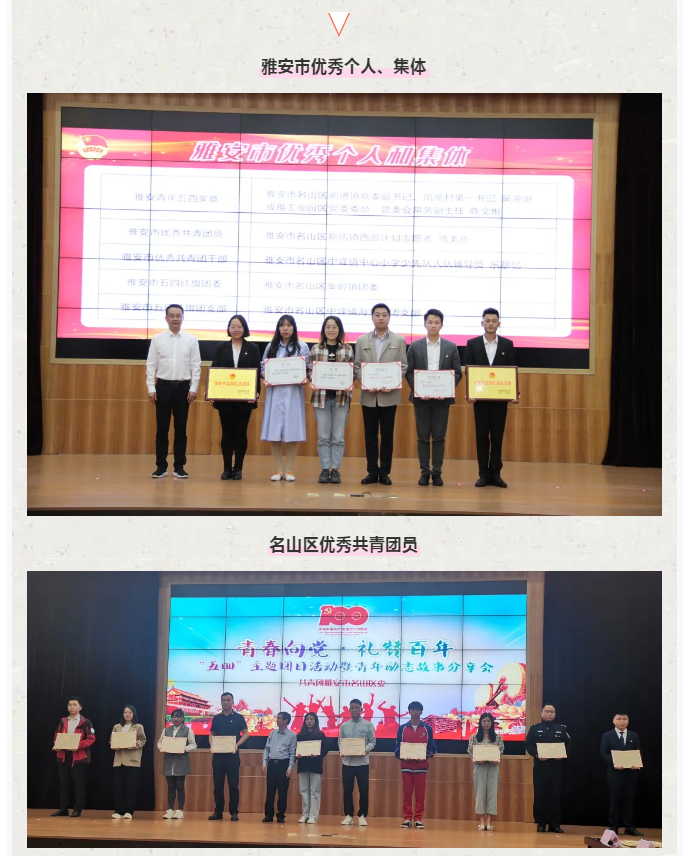 雅安市名山區舉辦青春向黨·禮贊百年“五四”主題團日活動暨青年勵志故事分享會(圖5)